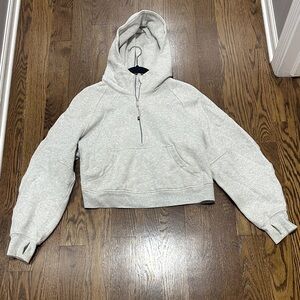 Lululemon Athletica Light Gray Women's Hoodie